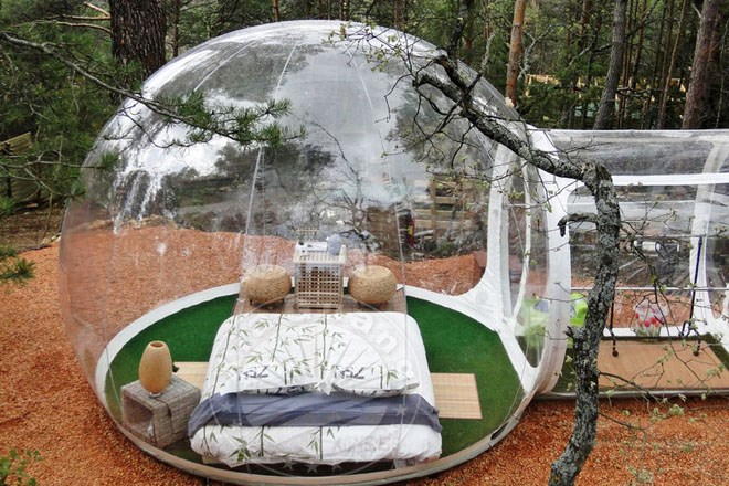 曲水球形帐篷